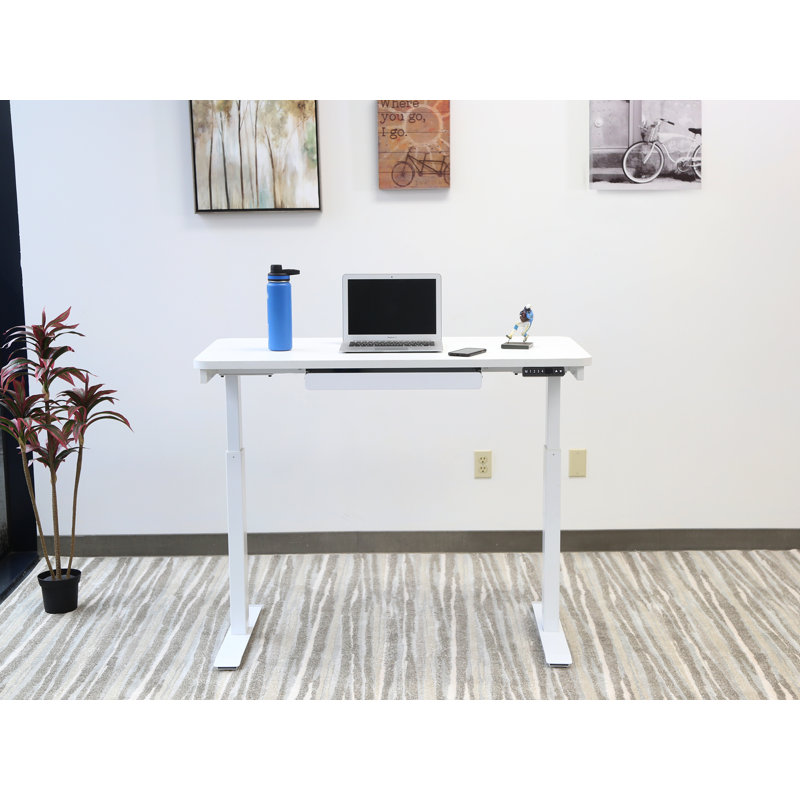 Sabine height adjustable standing desk upper square discount